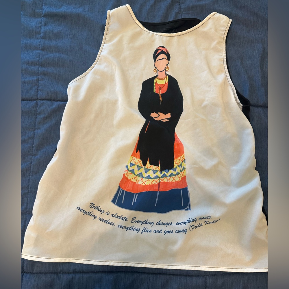 Colorful Frida Kahlo Tank top